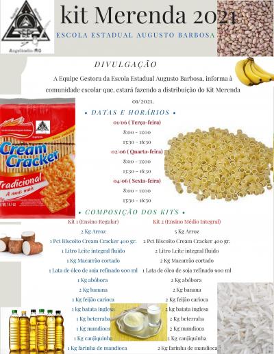 Kit Merenda 2021